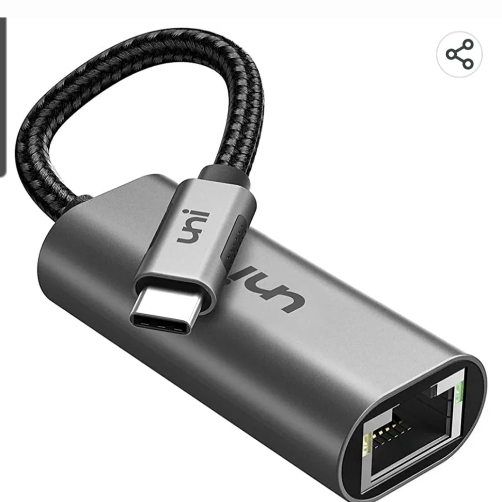 Uni USB C to Ethernet Adapter
